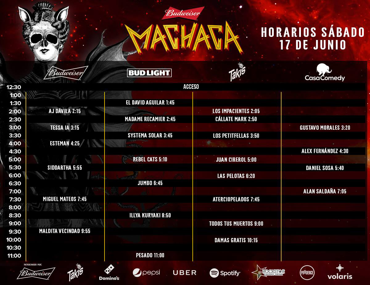 Machaca Lineup MX