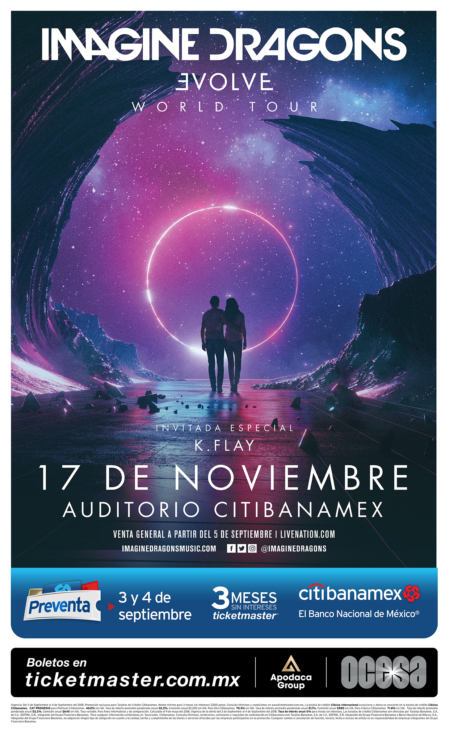 Imagine Dragons Lineup MX