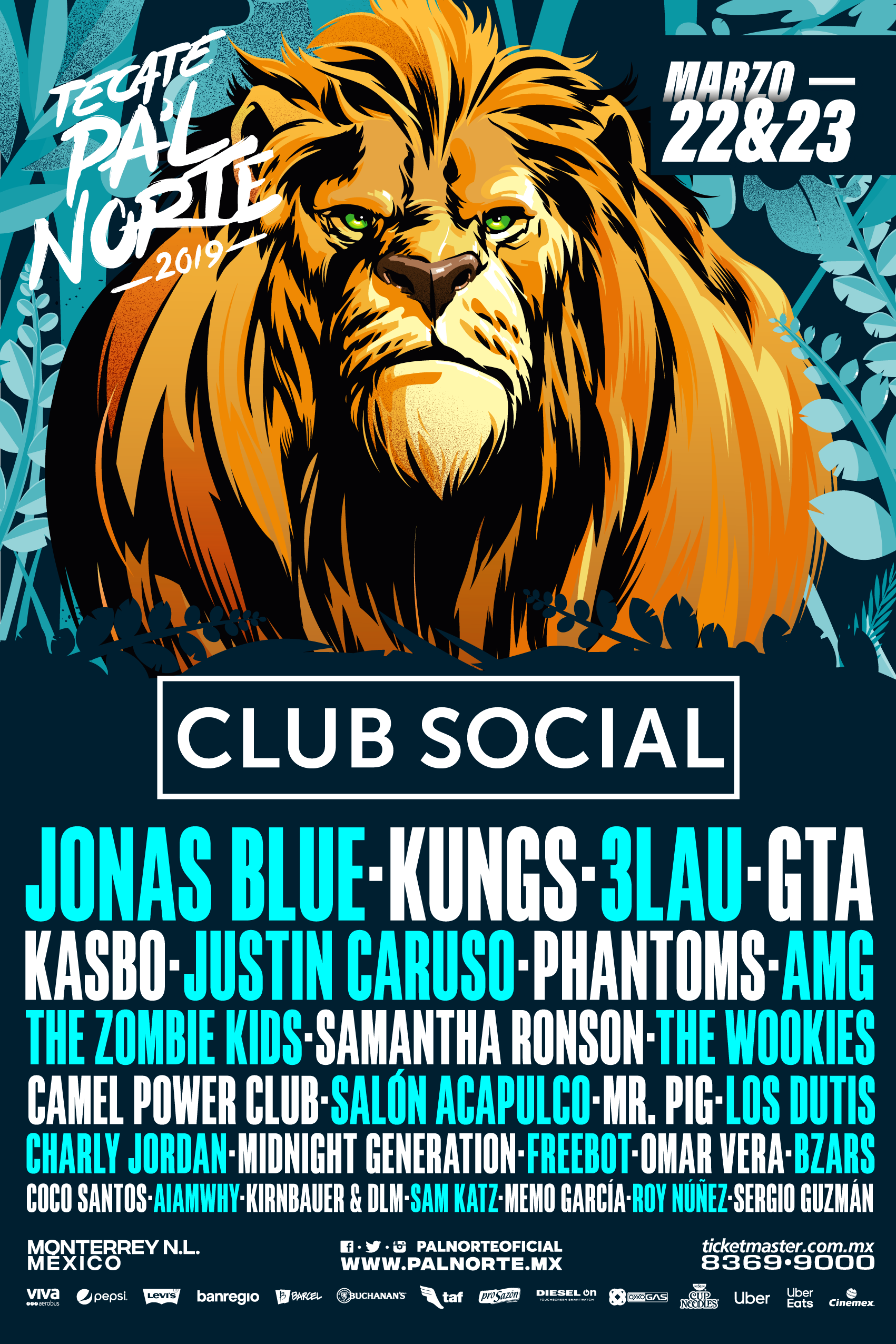 Pal Norte - Lineup MX