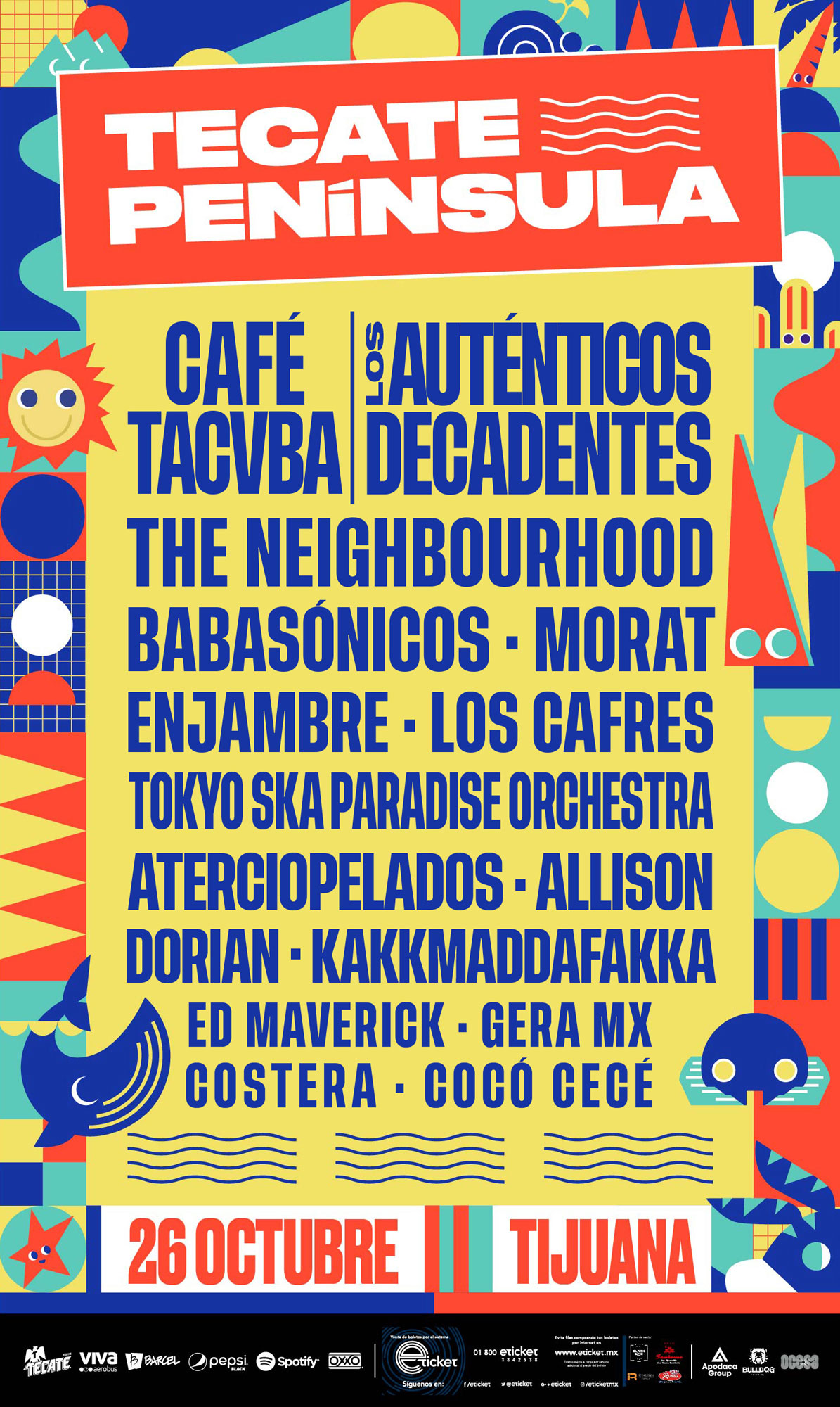 Tecate Península Lineup MX
