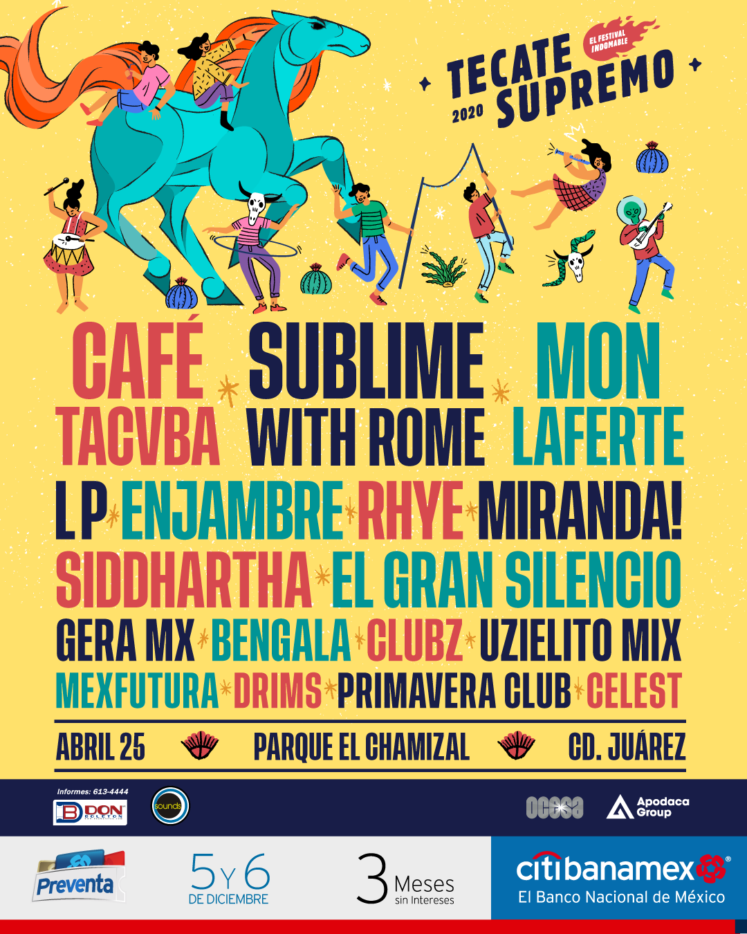 Tecate Supremo Lineup MX